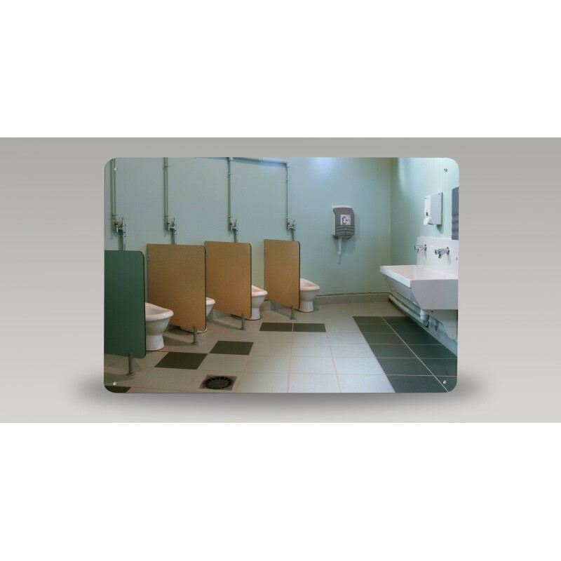 Miroir pour sanitaire incassable PLEXICHOK