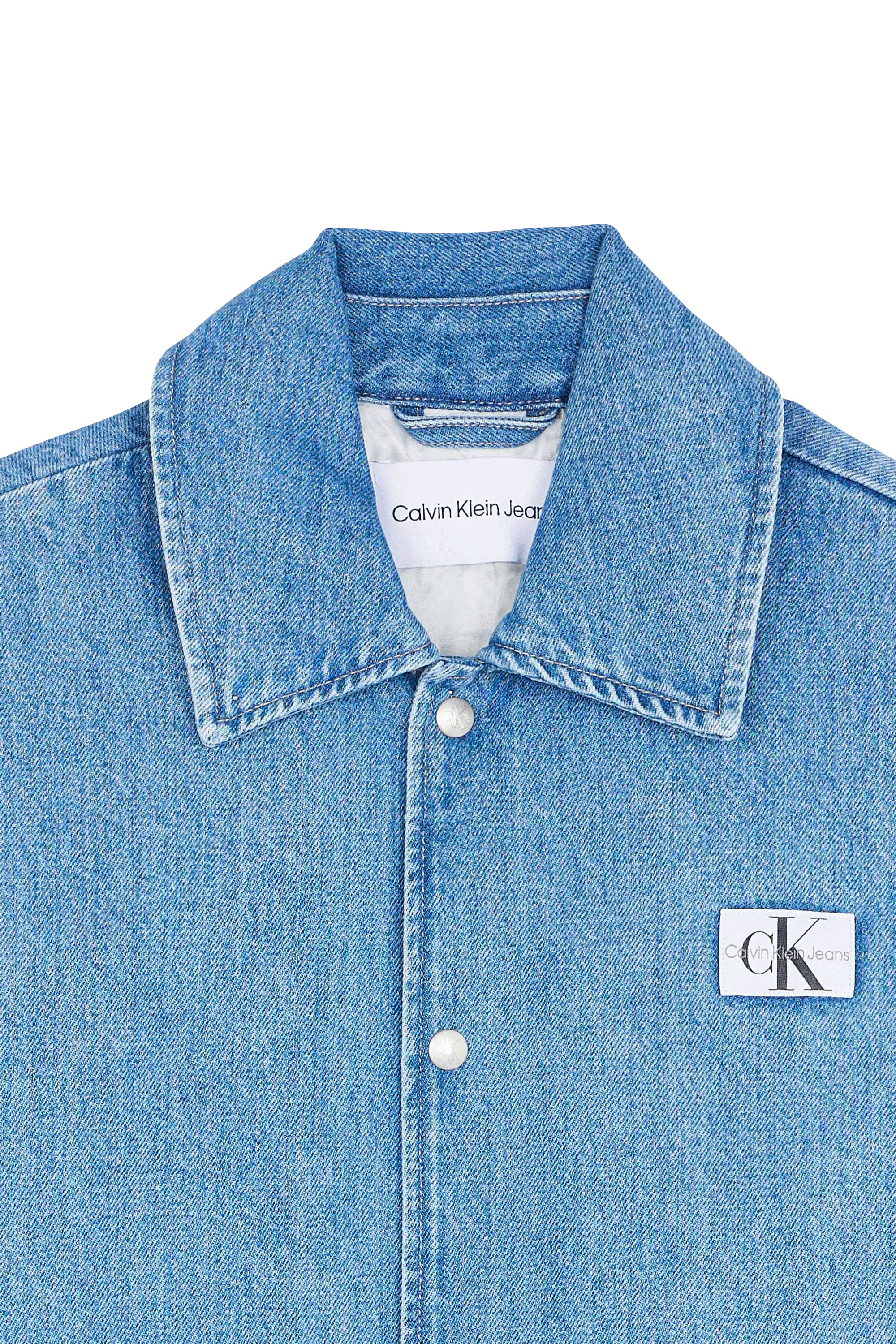 CALVIN KLEIN JEANS Veste SKATER DENIM JACKET Bleu