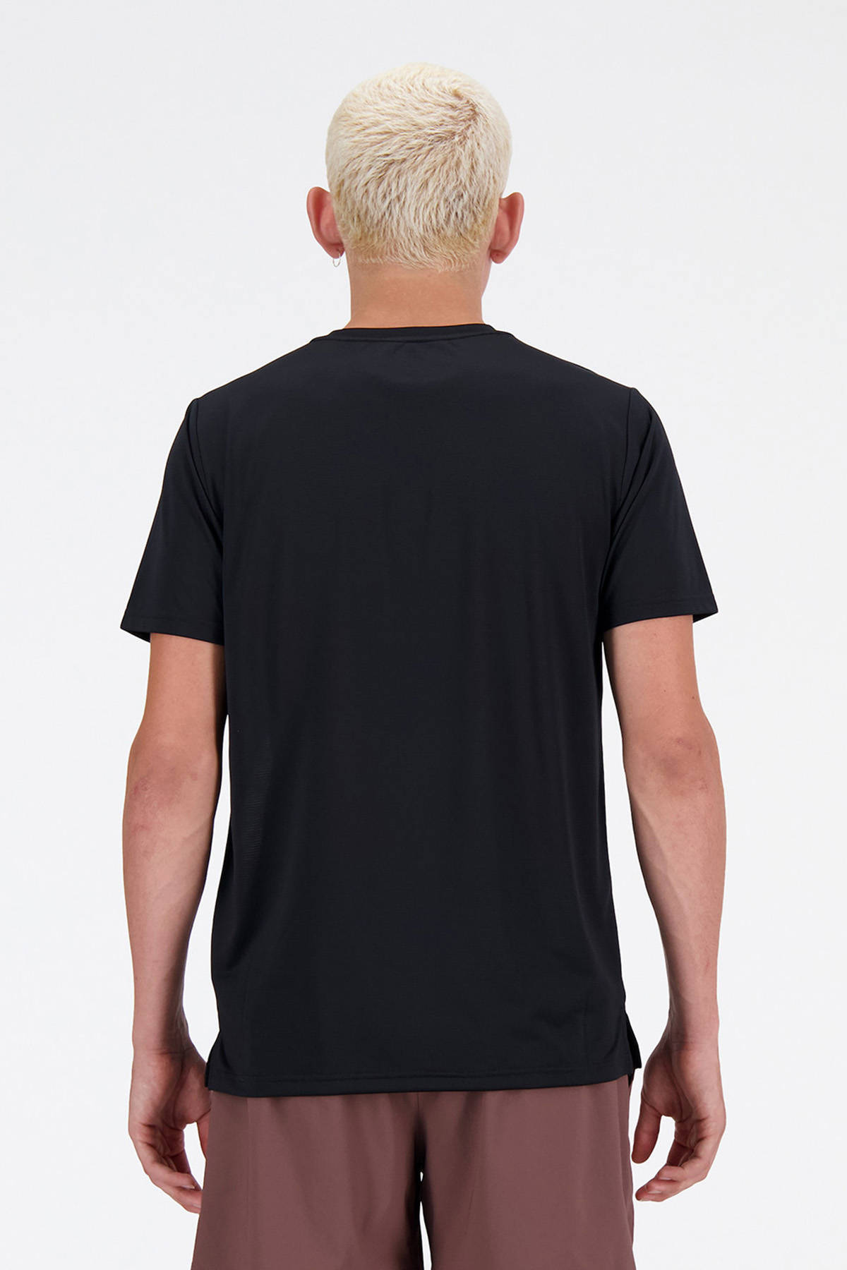 New Balance hardloopshirt zwart