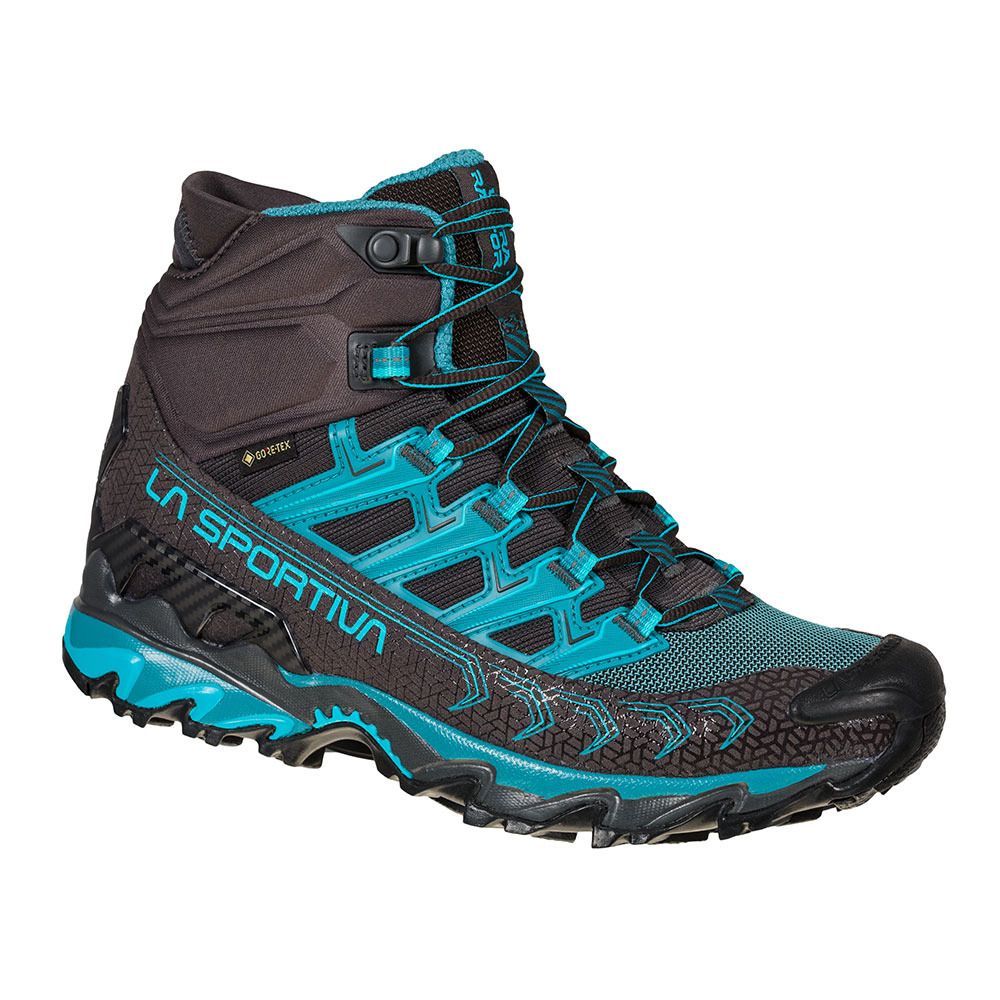 La Sportiva ULTRA RAPTOR II MID GTX - Chaussures randonné Femme carbon/topaz