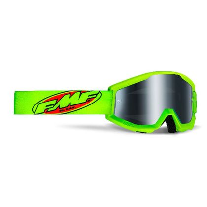 Masque cross FMF VISION POWERCORE SAND Core - Smoked Lens 2023 - Jaune