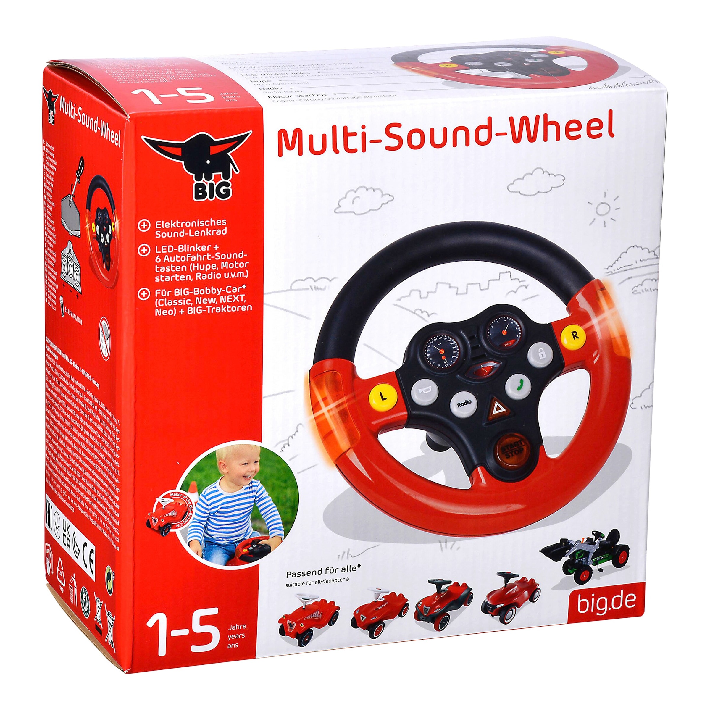 BIG Lenkrad Multi-Sound-Wheel