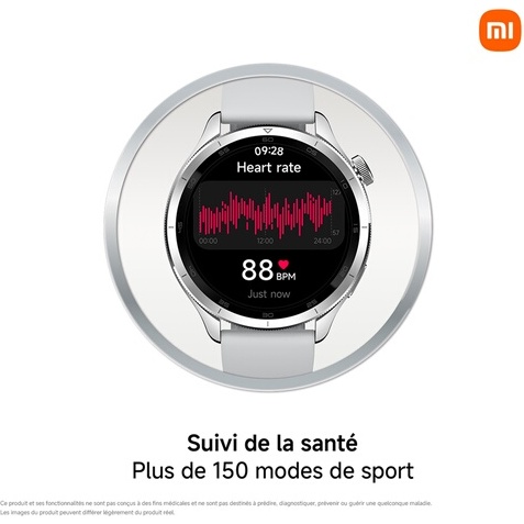 Montre connectée Xiaomi Watch S4 Noir