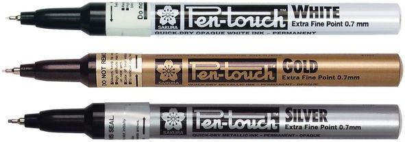 Sakura - Decomarker Pen-Touch - Viltstift - Goud - Metallic Effect