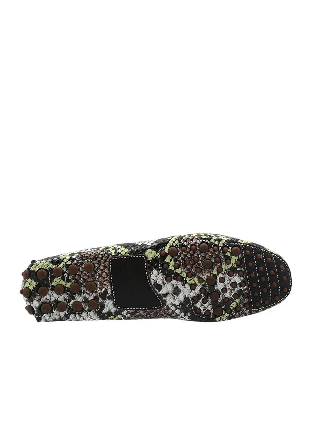 MOCASSIN ROUND DRIVER FACON PYTHON VERT