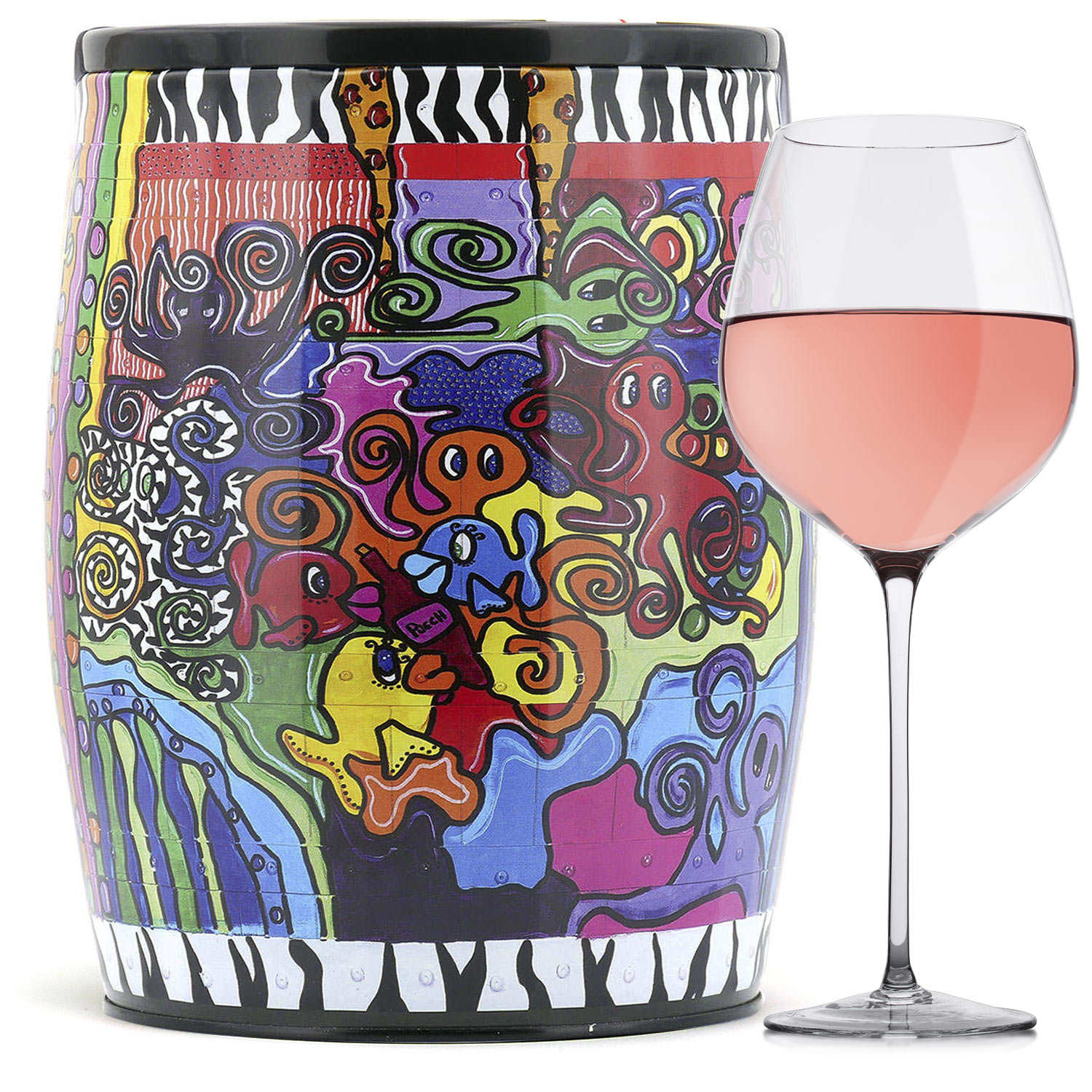 Bib'Art Malou M vin rosé Le Benjamin de Puech Haut