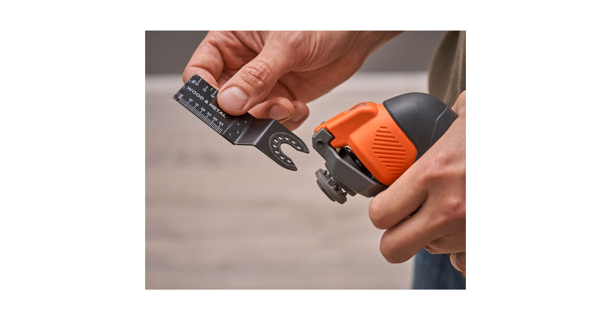 BLACK+DECKER18V Schroefklopboormachine + 18V Oscillerende Multitool Bundel  (Zwart/oranje)