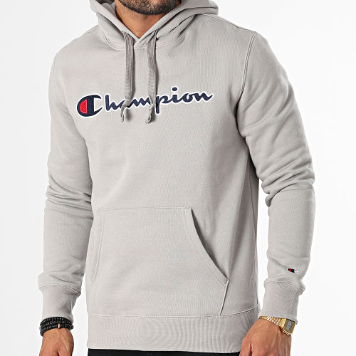 Sweat Capuche 217858 Gris Clair