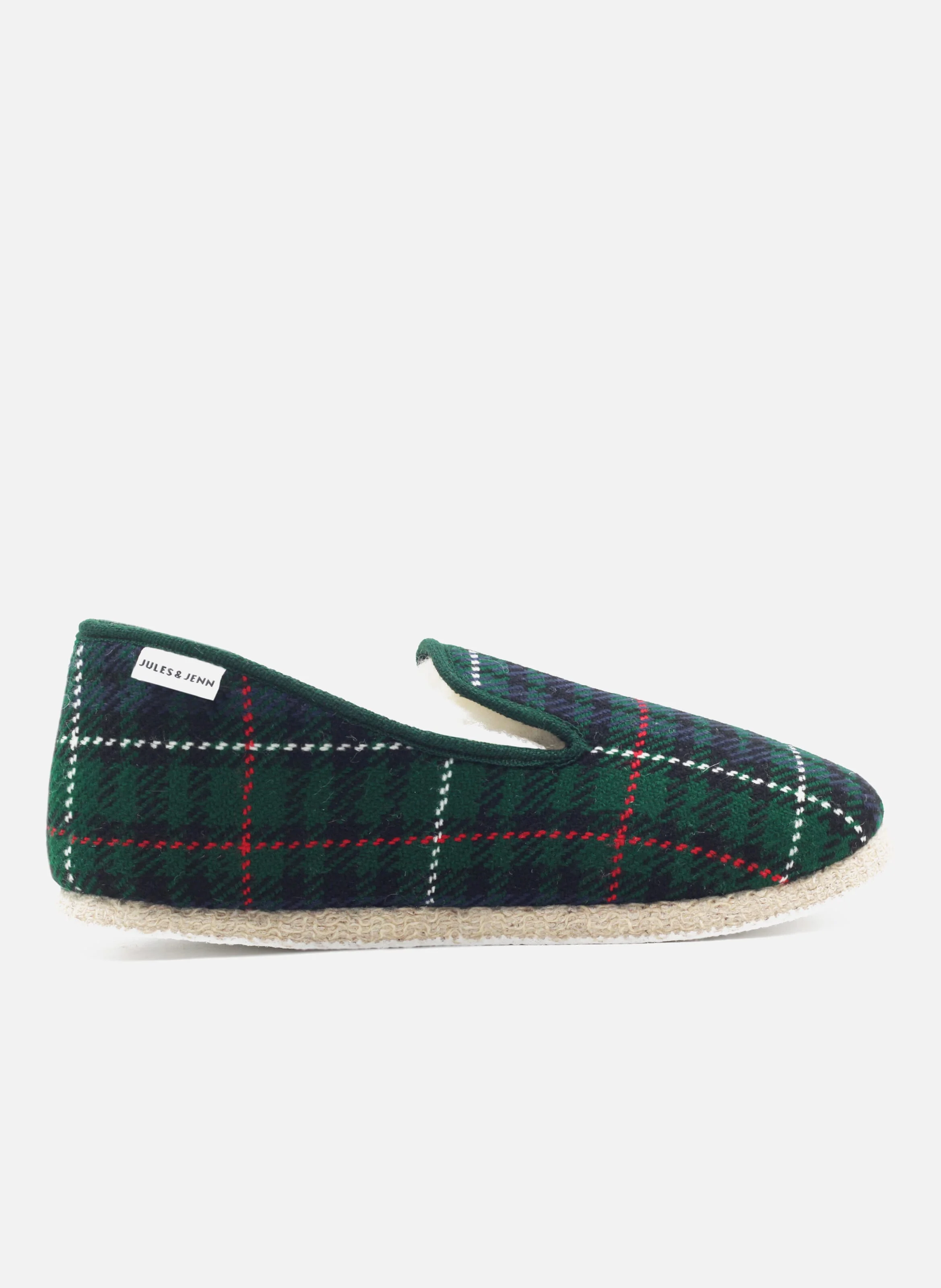 Charentaises tissu | Vert