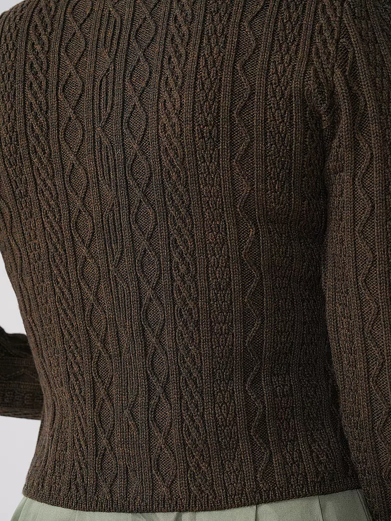 GOTTSEIDANK Trachten Strickjacke SOPHIA olive