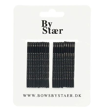 By St?r H?rn?le - 4 cm - 24 stk. - Sort