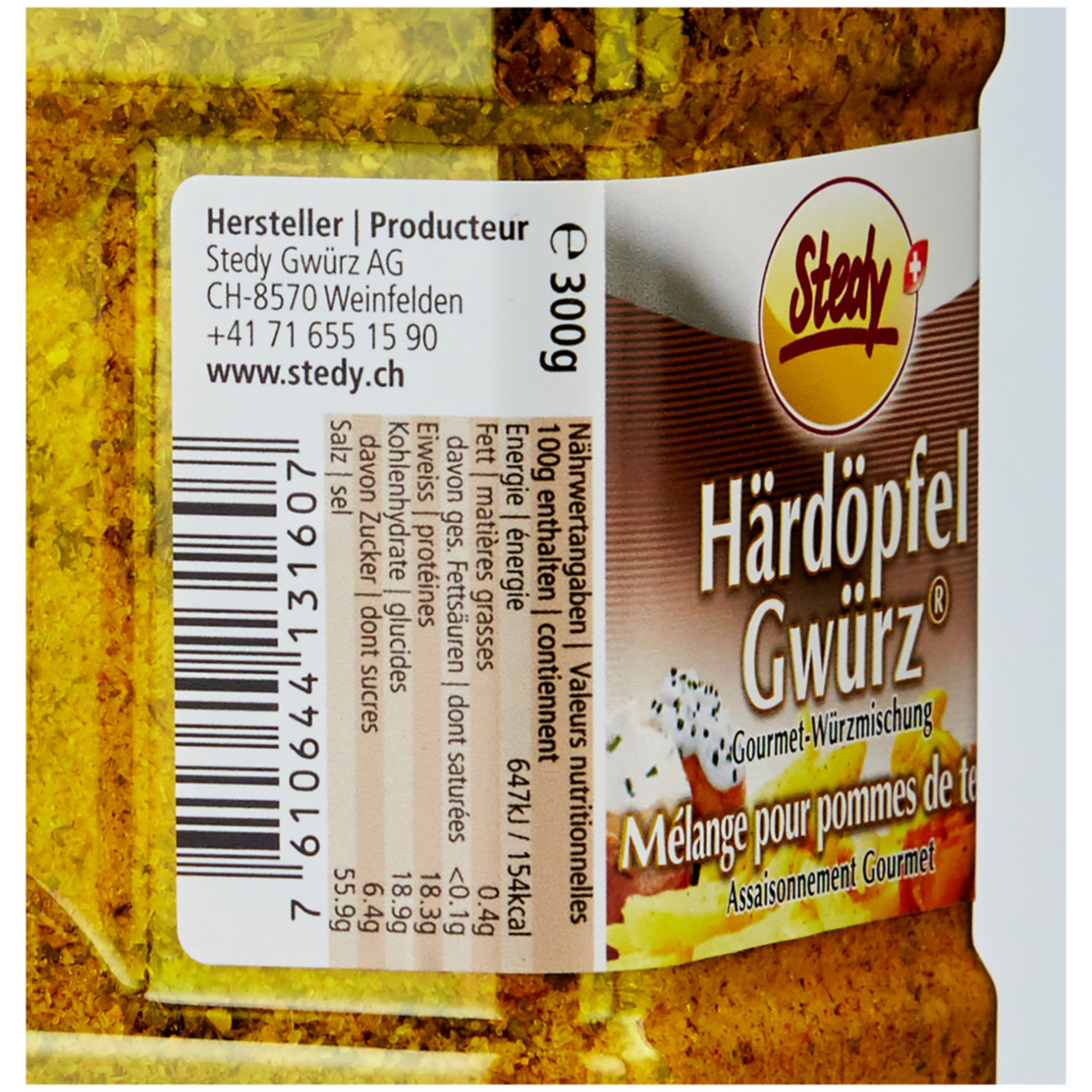 Stedy Härdöpfel Gwürz