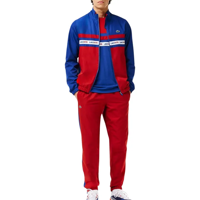 Lacoste Tennis Logo Stripes Trainingspak Heren