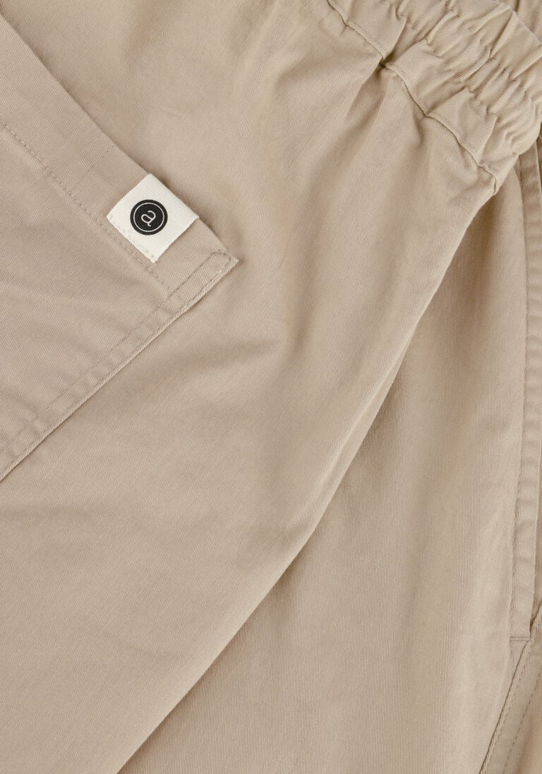ANERKJENDT beige anerkjendt korte broek aklt jimmy basic