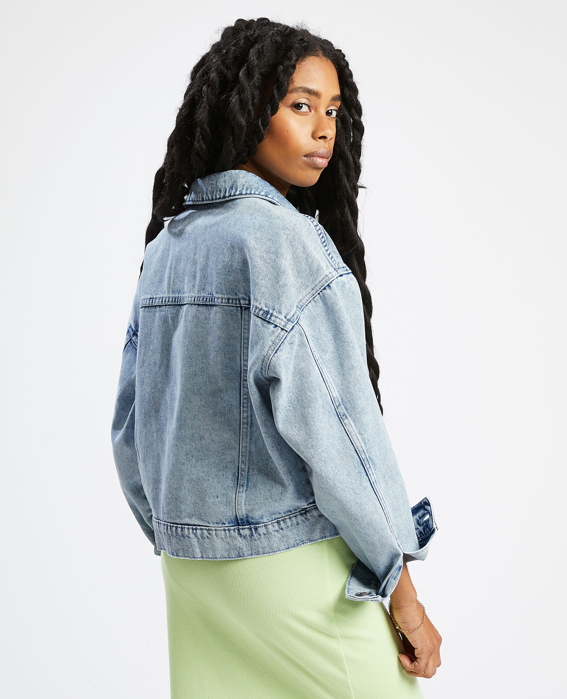 Veste en jean - Bleu clair
