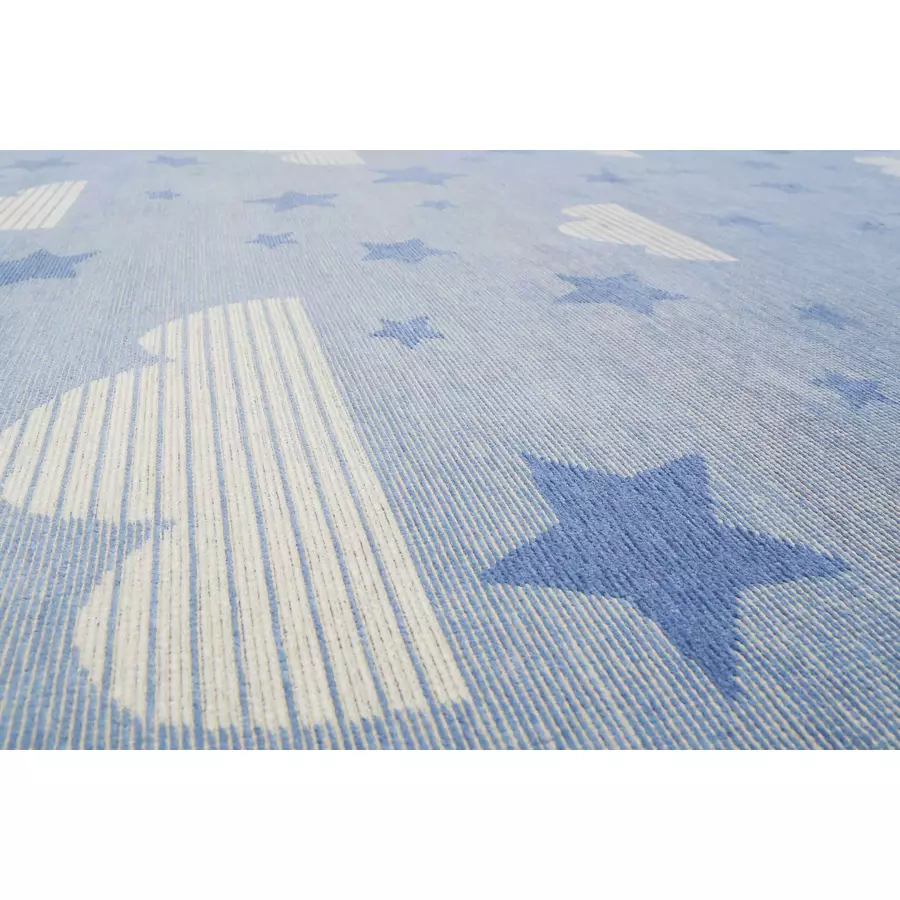 Esprit Kinderteppich Whale Buddy blau