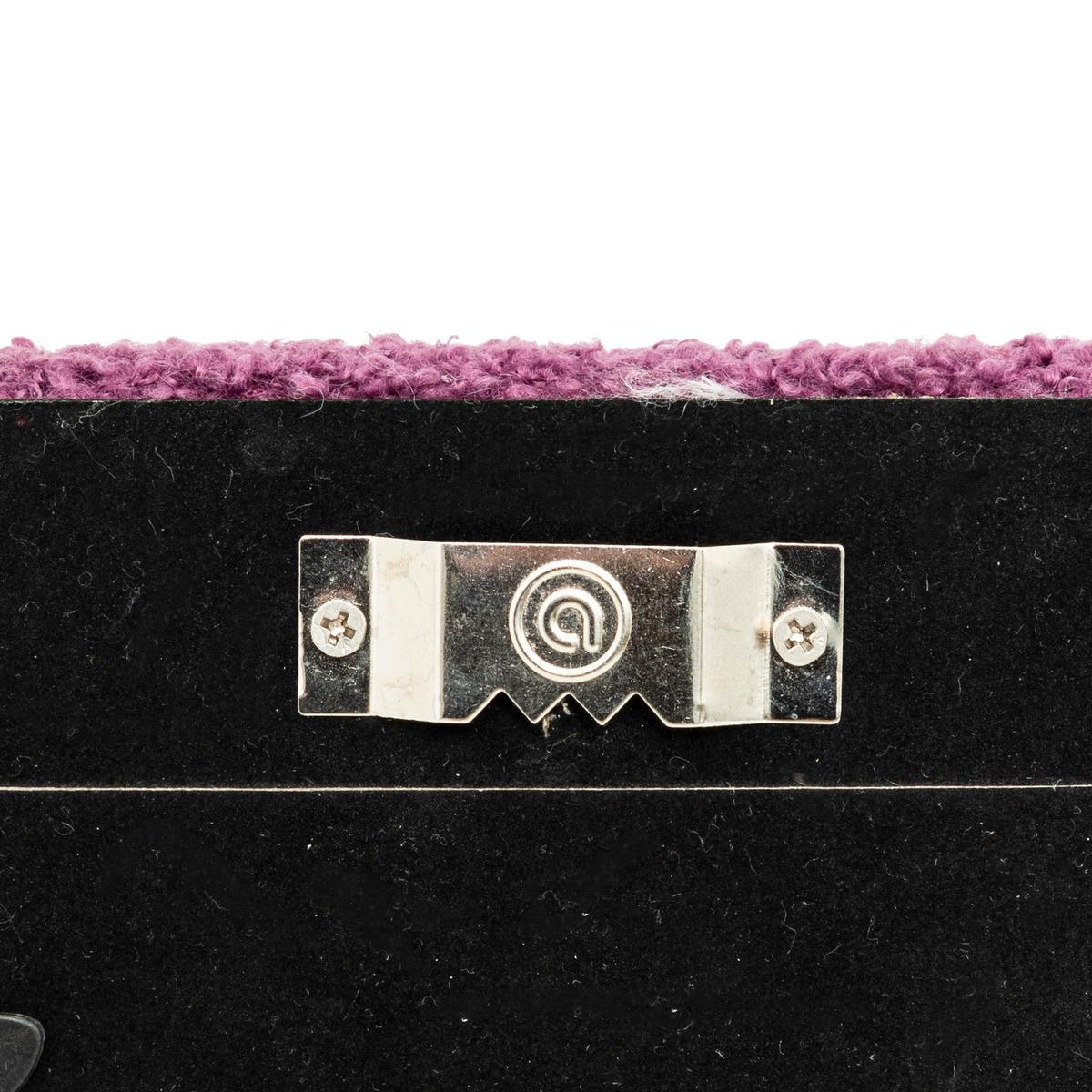 CADRE PHOTO BOUCLETTE PURPLE D.10X15CM