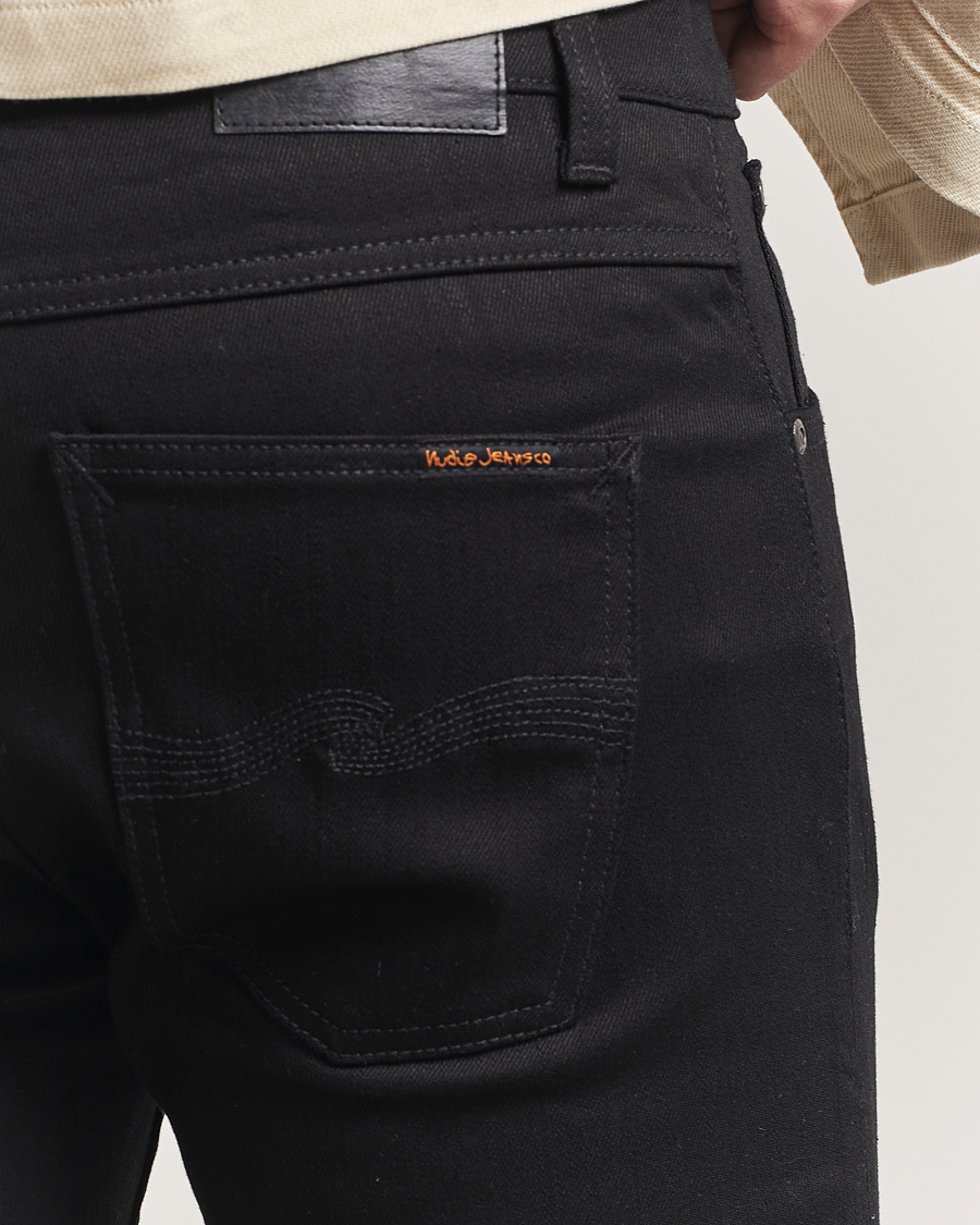 Nudie Jeans Lean Dean Jeans Dry Ever Black