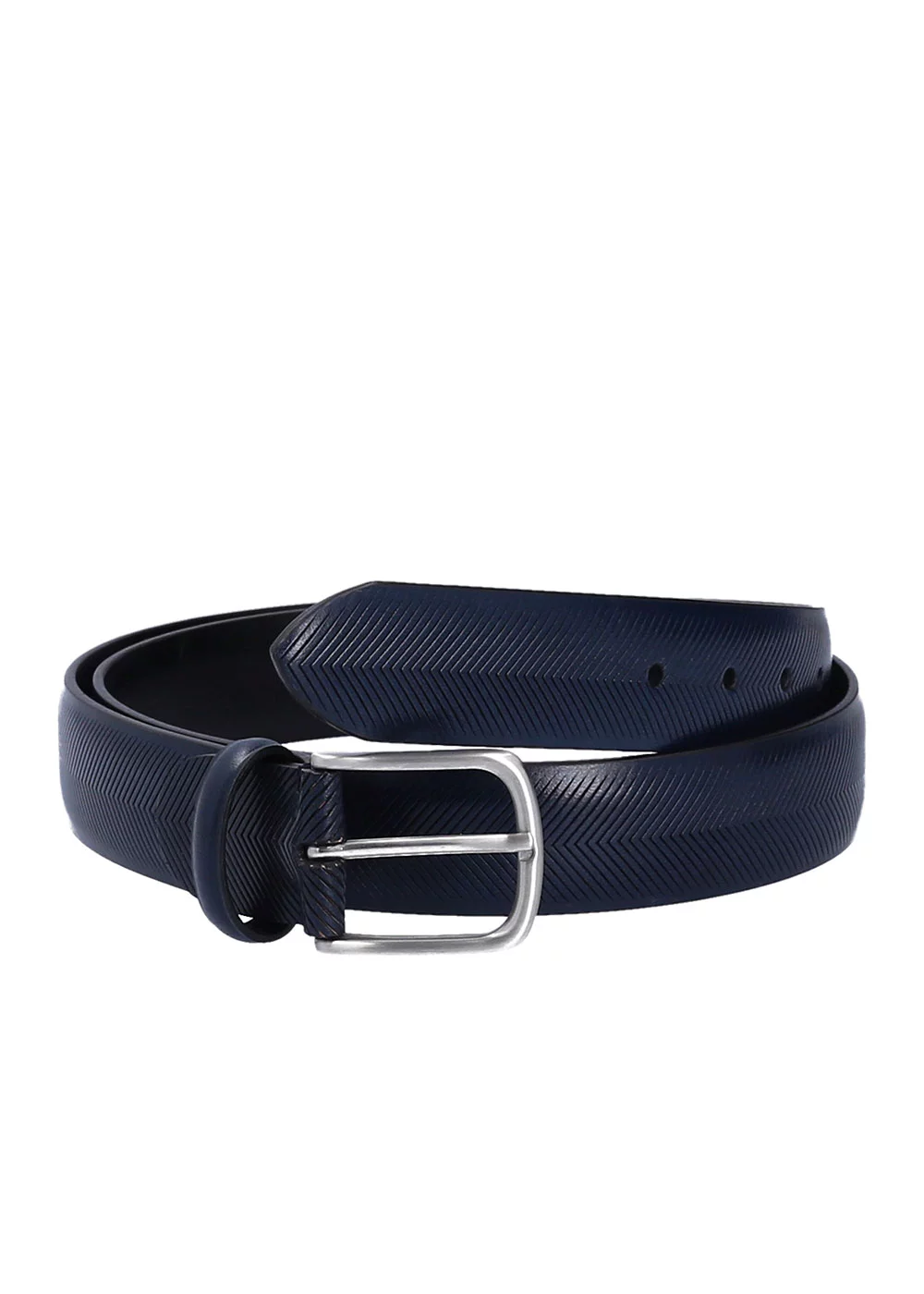 CEINTURE EDWARD CUIR STRIEE