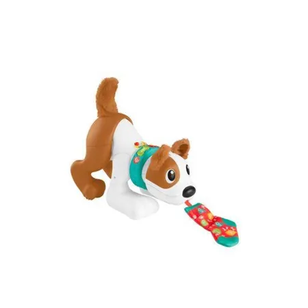 Fisher-Price Bello Spielzeughund, Krabbelspielzeug, Babyspielzeug 6 M.