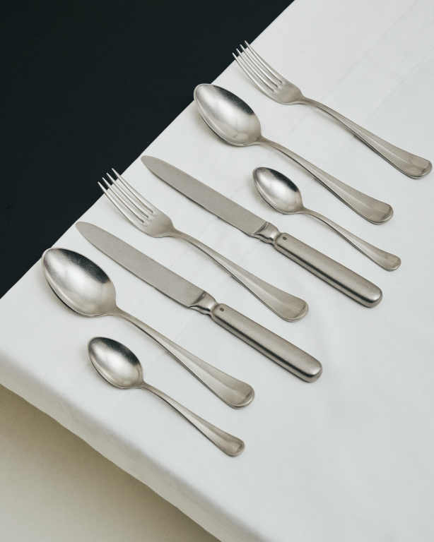 Serax Surface by Sergio Herman bestekset 24 stuks Steel Grey