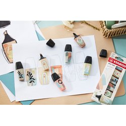 Surligneur BOSS MINI Naturevibes, étui carton de 3