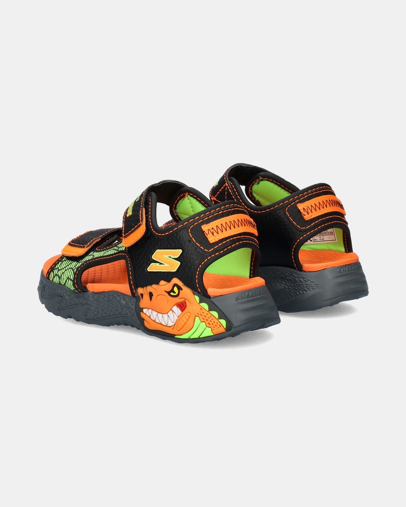 Skechers S-Slights Creature of Splash Sandalen  - zwart
