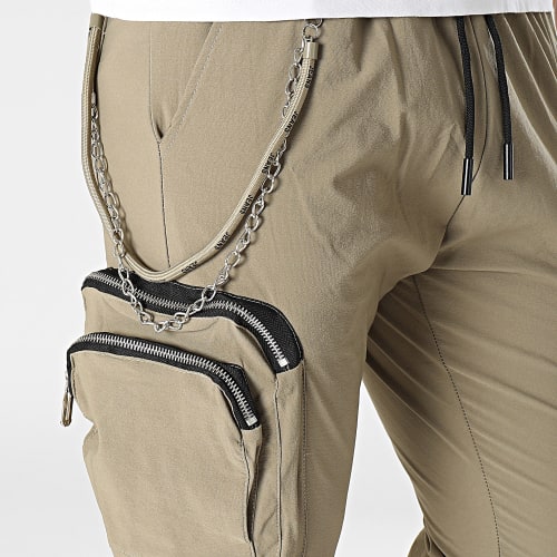 Pantalon Cargo Beige