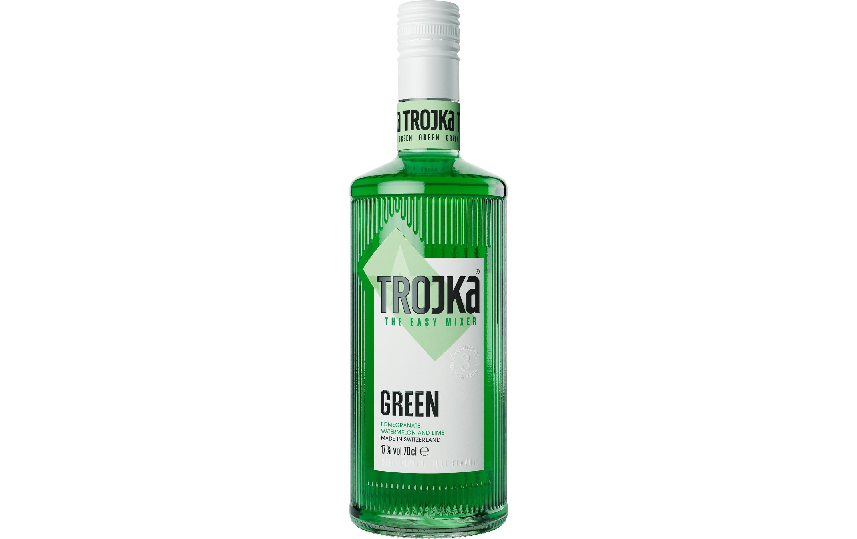 Vodka Green 0.7 lSpirituosen Spezialität mit Apfelgeschmack