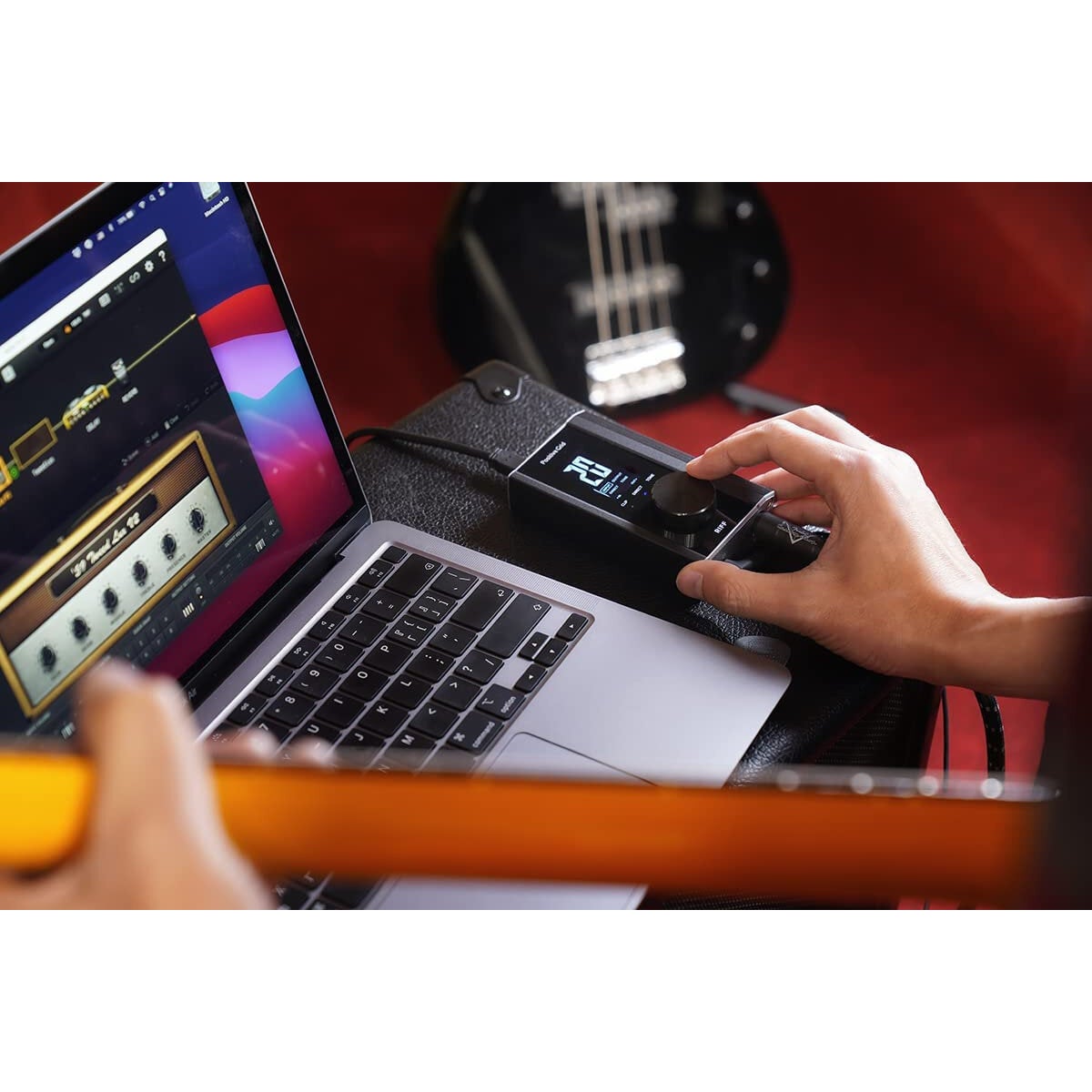 Positive Grid RIFF Green Guitar Audio Interface voor iOS & Desktop