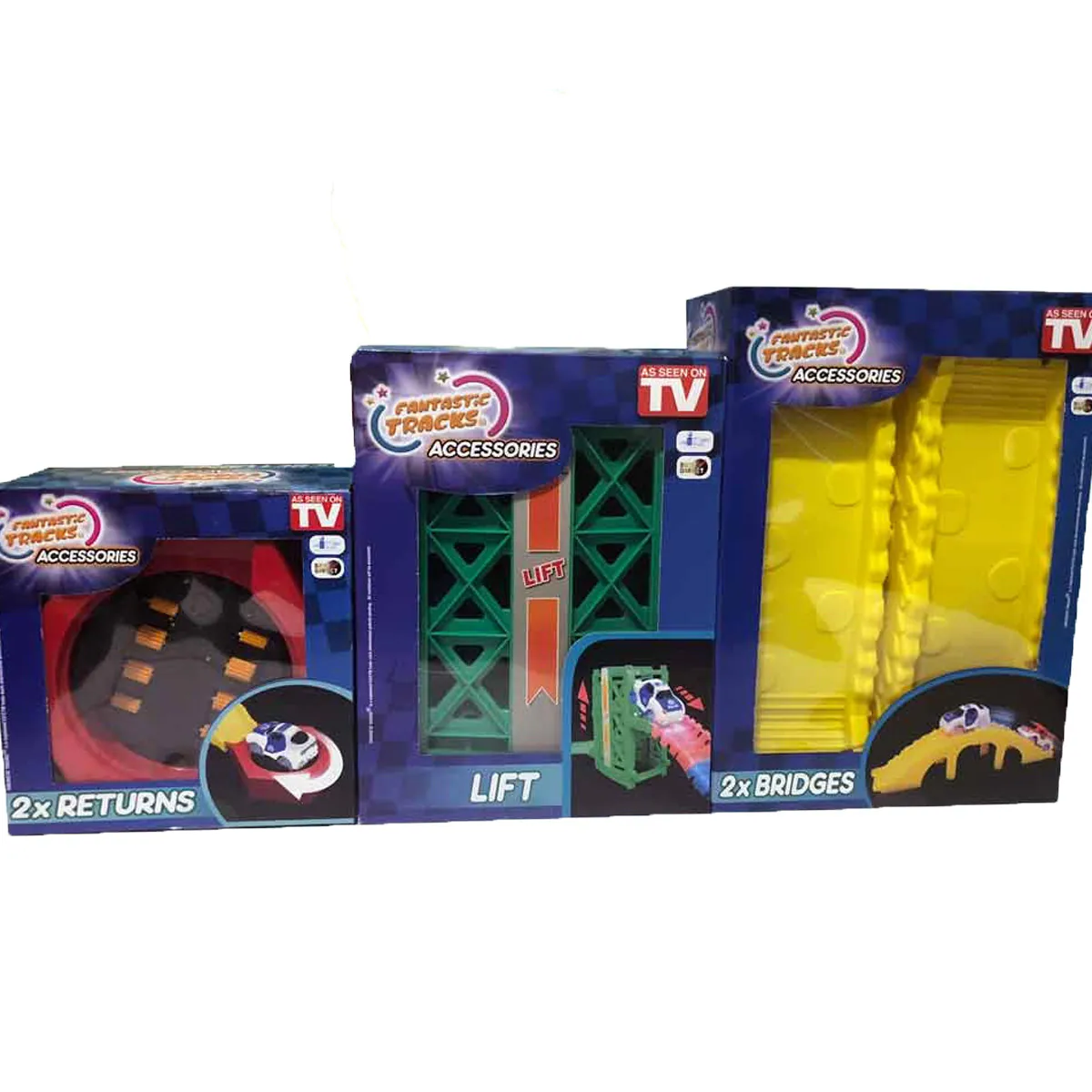 Fantastic Tracks® Autorennbahn Zubehör Fantastic Tracks Accessories set