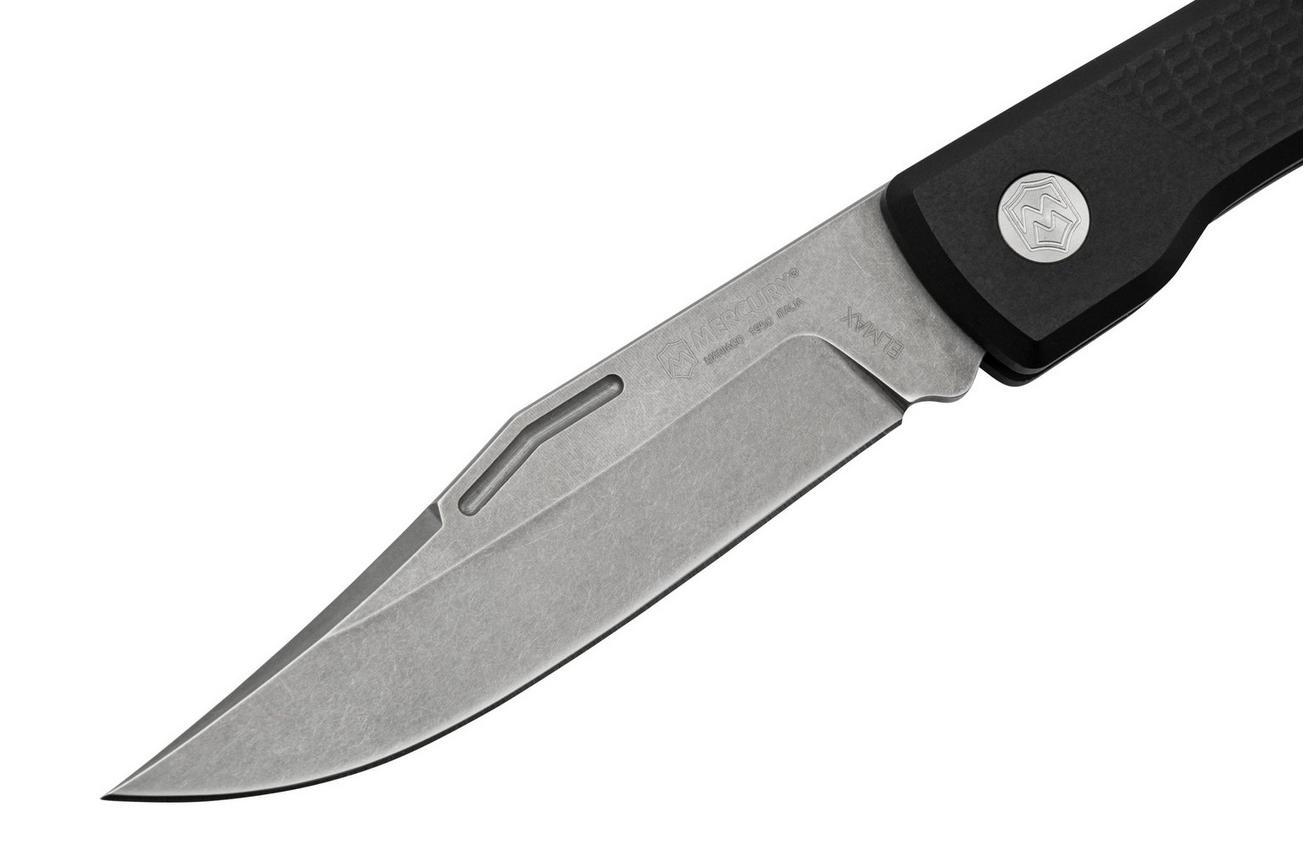 Mercury Luc 9LUCEXSWALBK-C, Elmax, zwart aluminium, zakmes