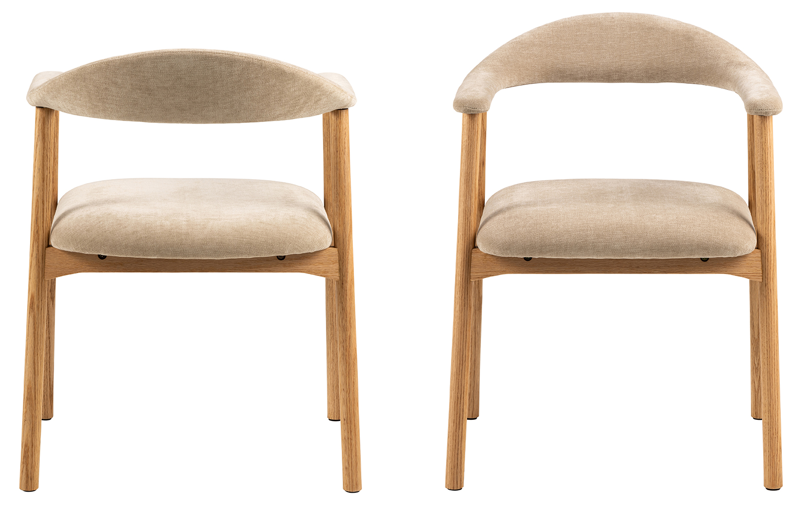 Eetkamerstoel Joren beige - set van 2