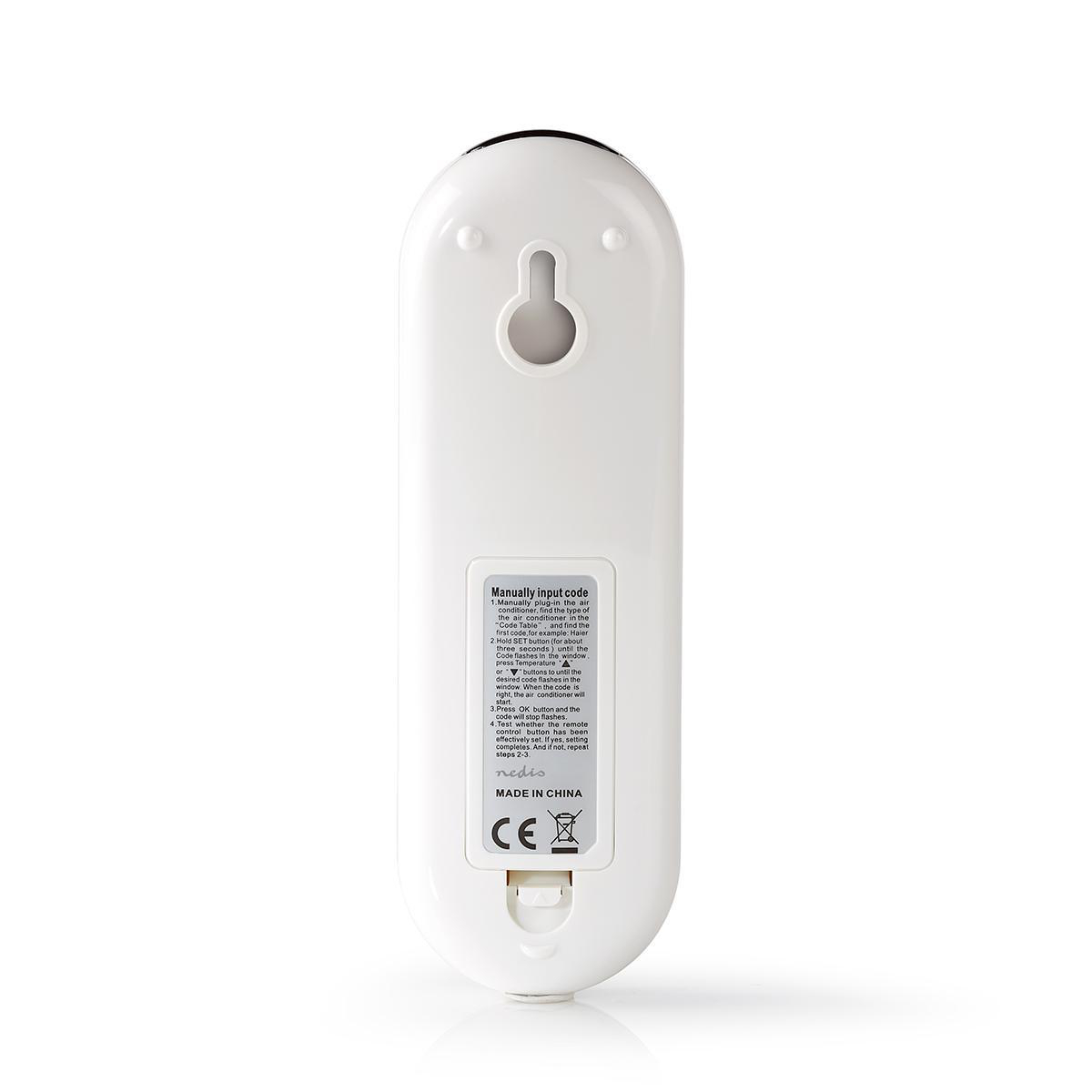 Nedis ACRC1WT Universele airconditioner afstandsbediening
