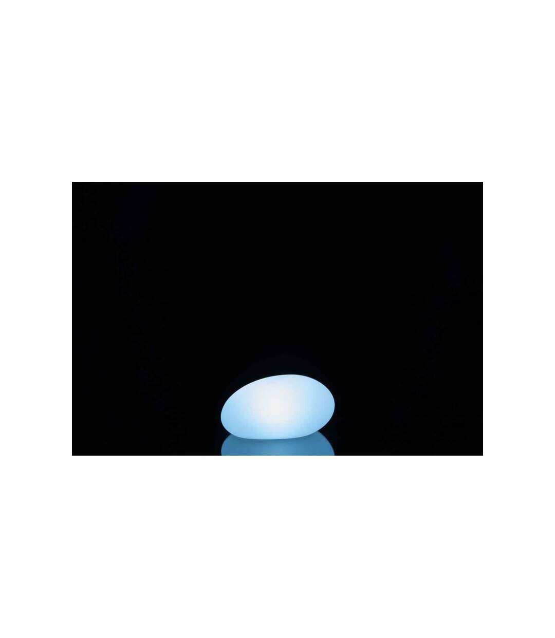 Paris Prix - Lampe à Poser Extérieure Led outdoor 22cm Blanc
