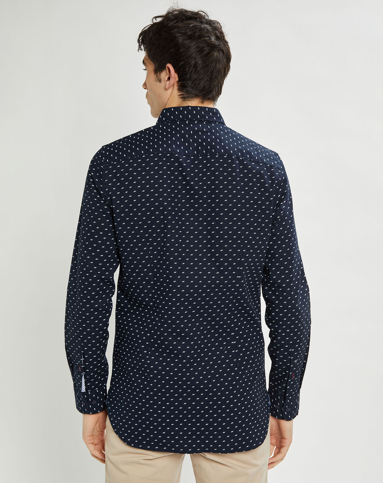 Tommy Hilfiger Chemise slim Mini imprimée bleu marine