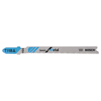 Bosch Prof decoupeerzaagblad T118 voor metaal - 3 stuks