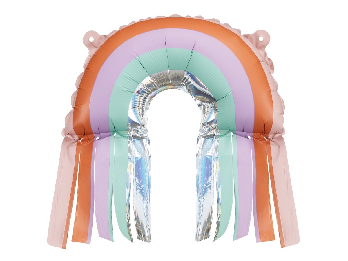 Regenboog Ballon Leeg 41cm