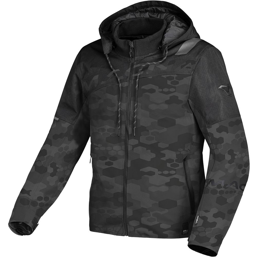 Macna - Blouson Racoon Camouflage Noir