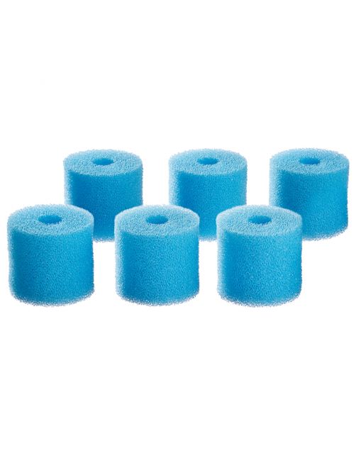 Oase Voorfiltermousse Set 6 Biomaster 45ppi - Filtermateriaal - Blauw