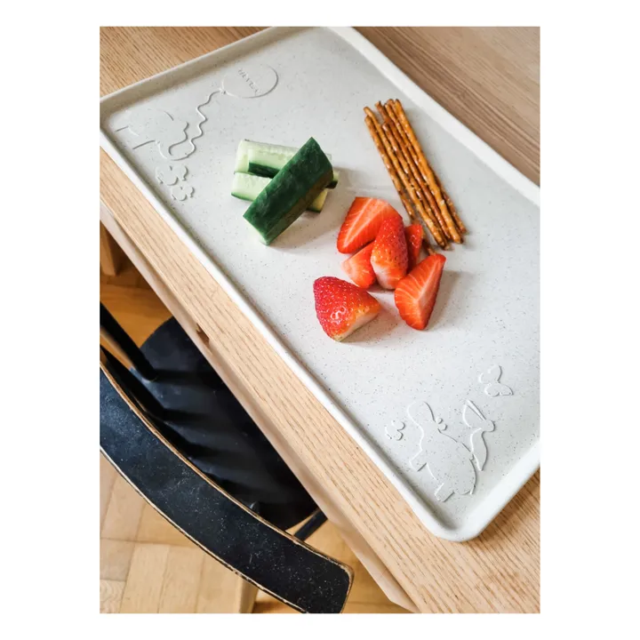 Hevea Set de table en caoutchouc naturel | Sable