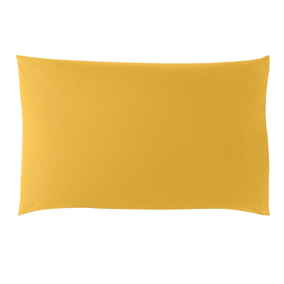 Taie d'oreiller Studio Coton Jaune