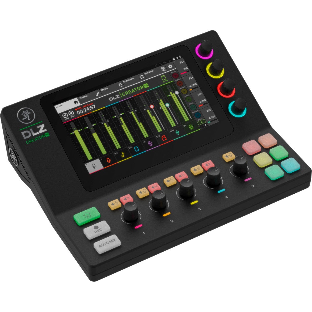Mackie DLZ Creator XS compacte podcast- & broadcast-mixer