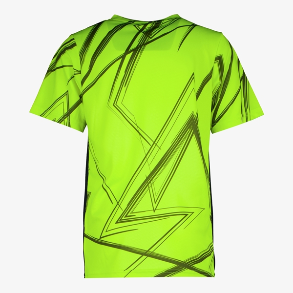 Dutchy Dry kinder voetbal T-shirt neon geel