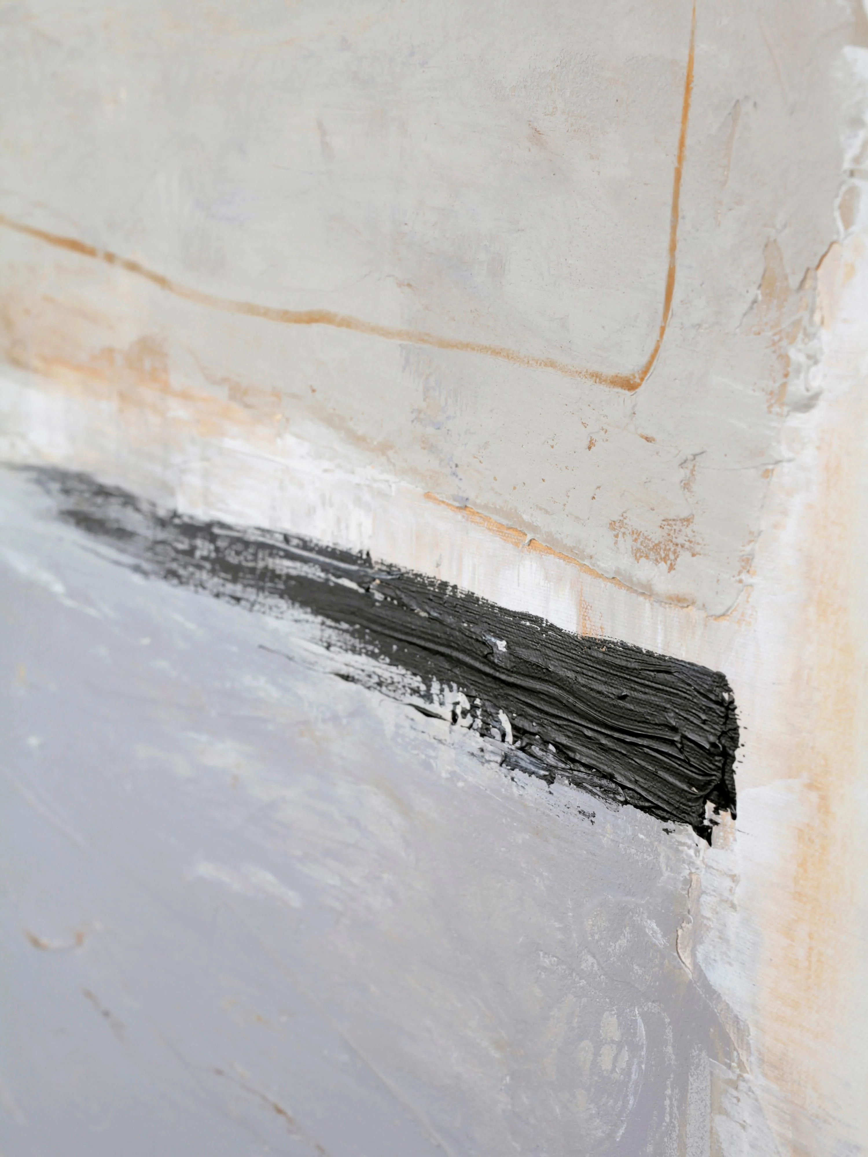 Handgeschilderd ingelijst canvas Scenario
