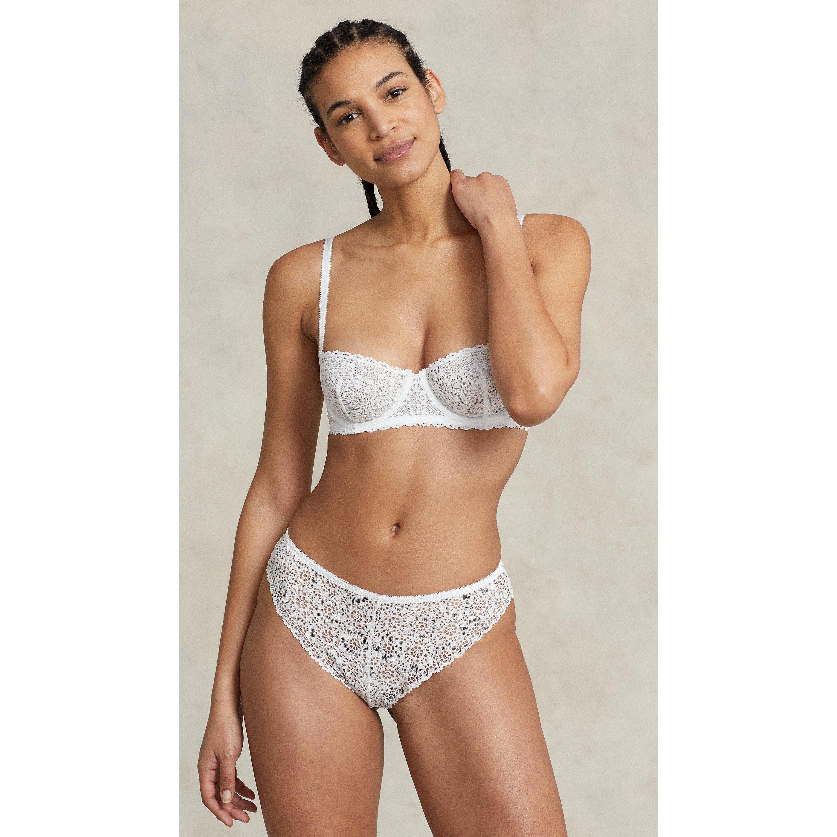 Ralph Lauren Polo Eyelet Balcony Bra