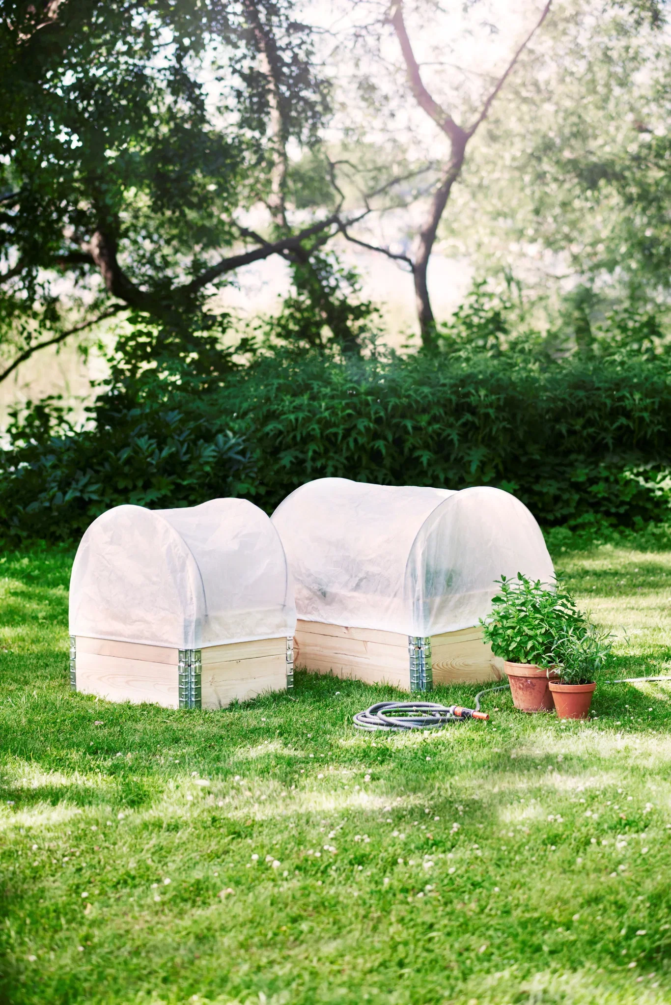 Plantagen Fiberduk plantekasse Lengde 120 cm