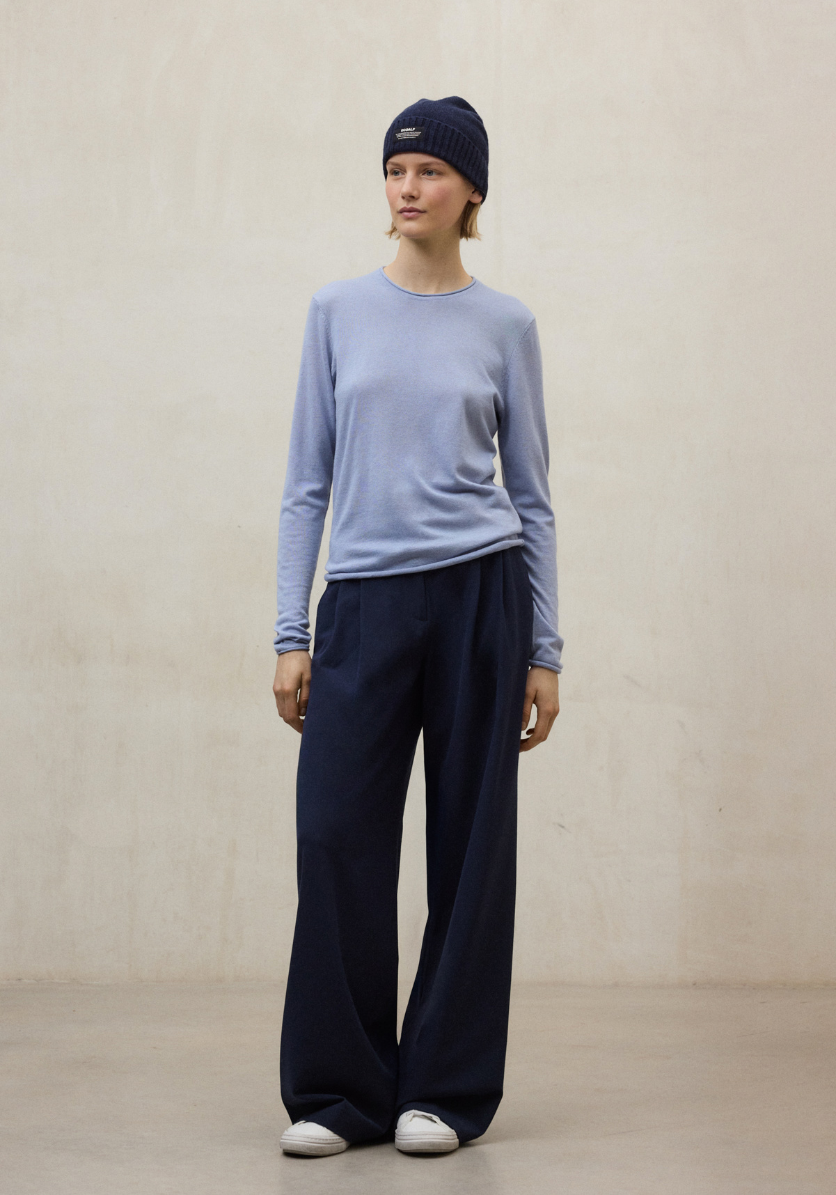 Ecoalf Wollpullover Milo Knit Blue Lilac