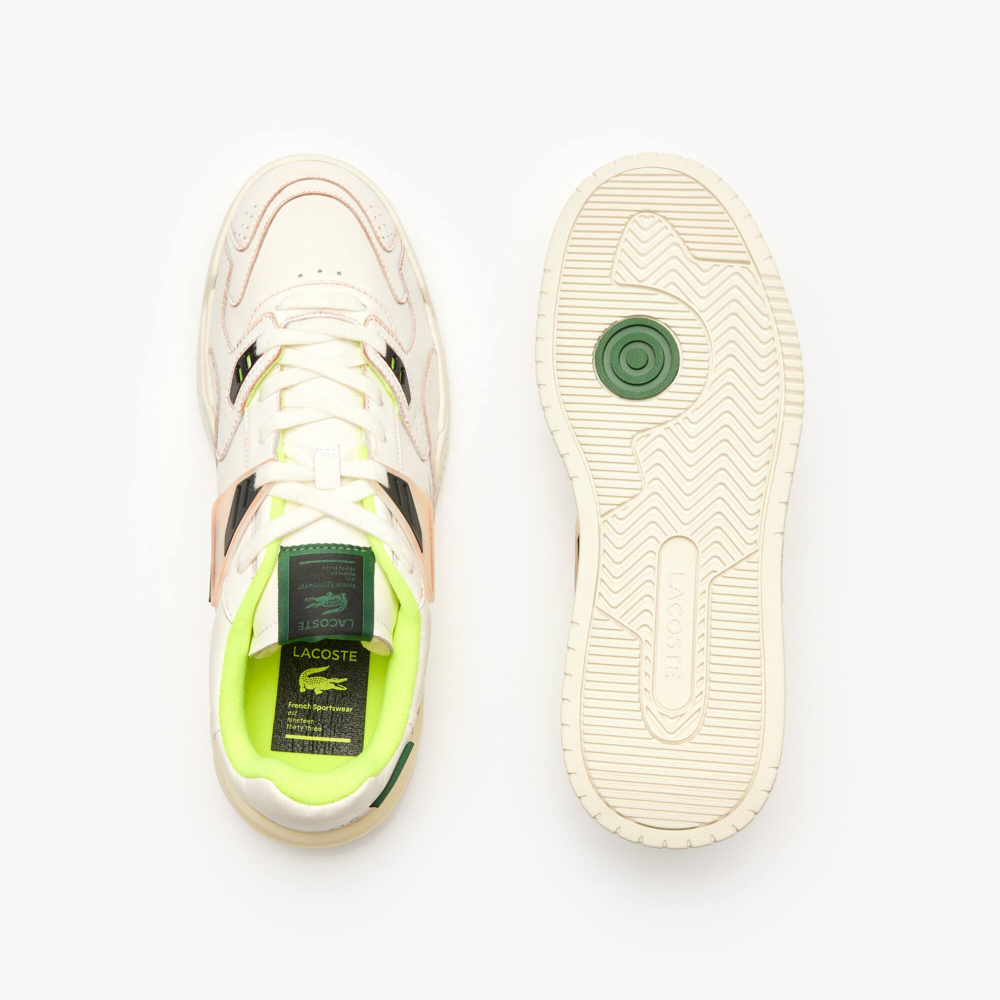 Herren-Sneakers LT 125 Contrasted aus Leder Sneakers - Weiss - Lacoste - Herren