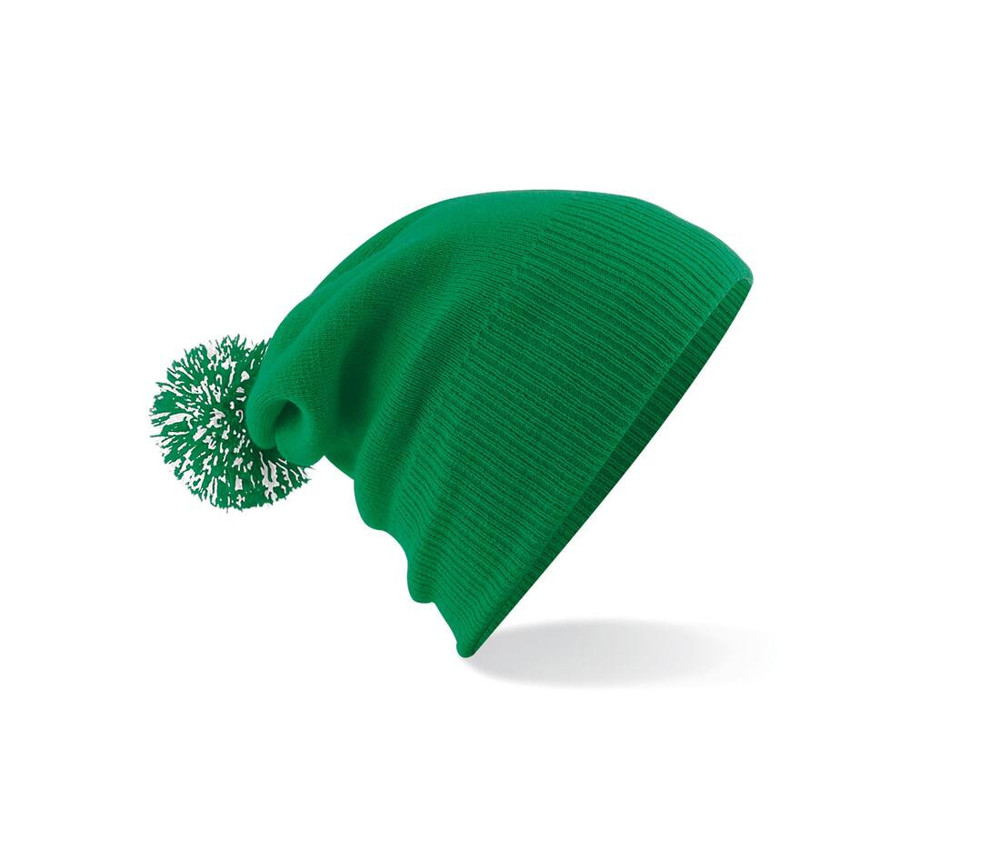Beechfield BF450 - Bonnet Tendance avec Pompom Bicolore